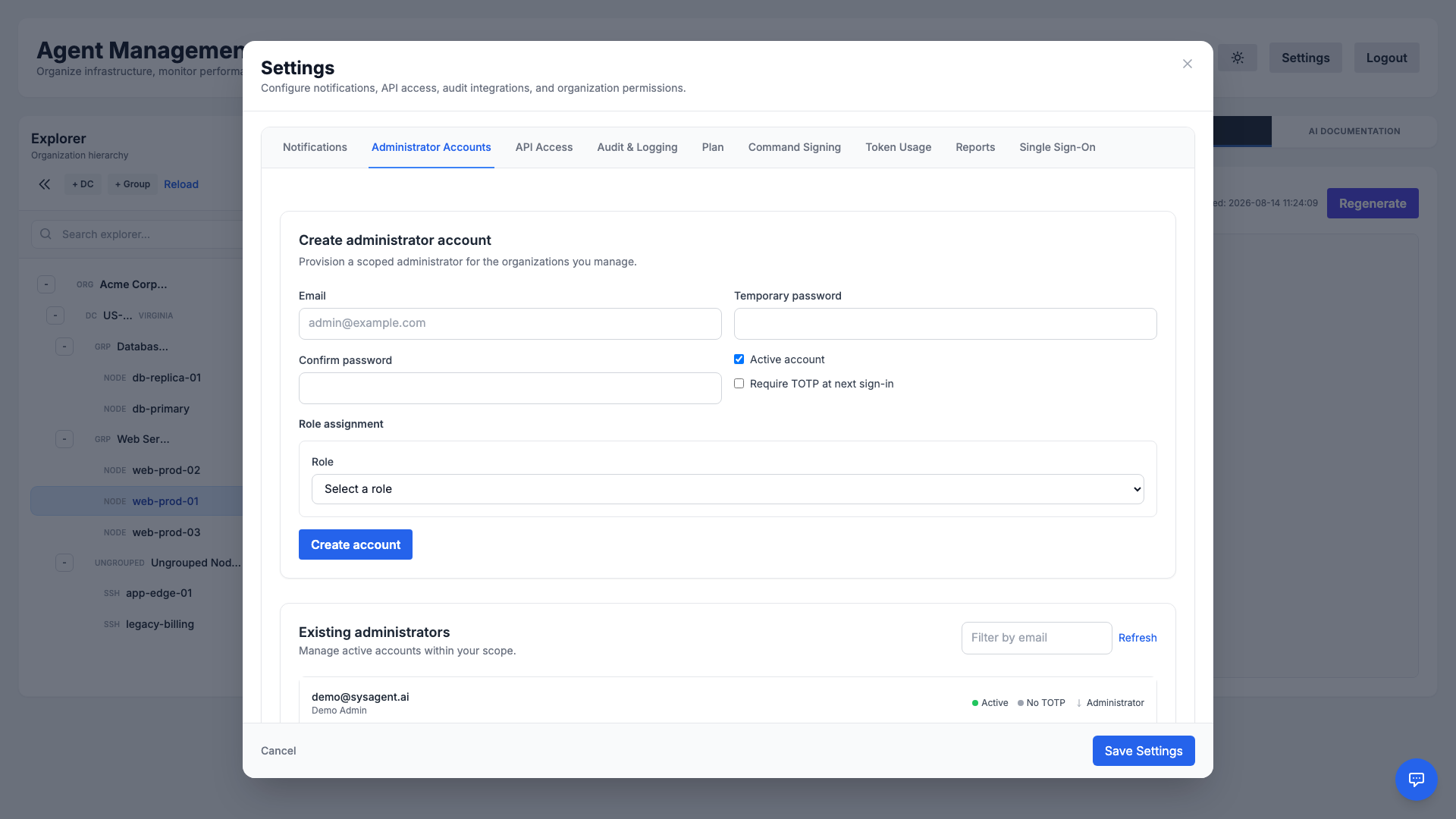 Administrator Accounts