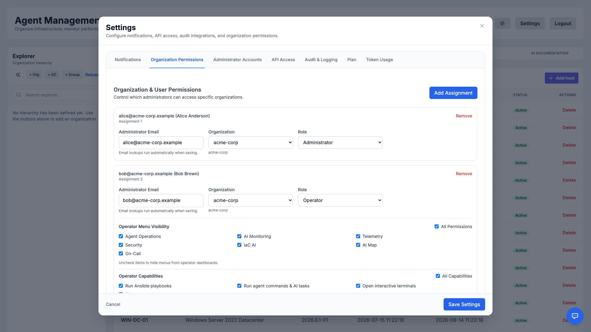RBAC and Permissions