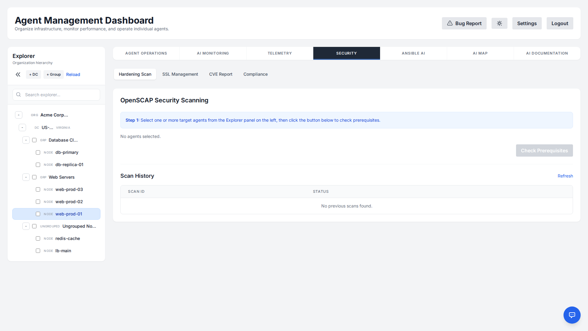 Security Scanning